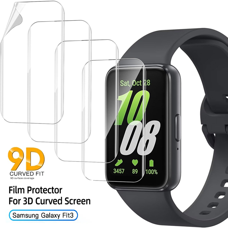 Hydrogel Screen Protector - ソフトヒドロゲルフィルムサムスンギャラクシーフィット 3 アンチスクラッチスクリーンプロテクターギャラクシー Fit3 保護フィルムではないガラス時計カバー