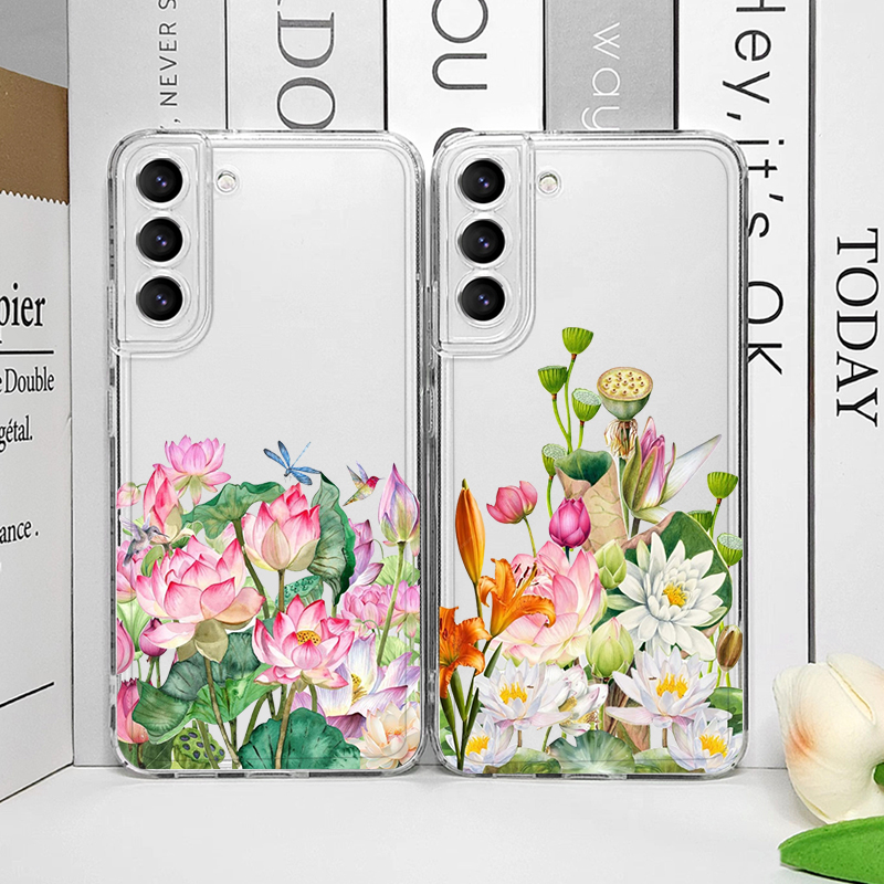 Oppo Reno 12 - 高級感のある生花と鳥柄のクリアスマホケース Oppo Reno 13 F 12
