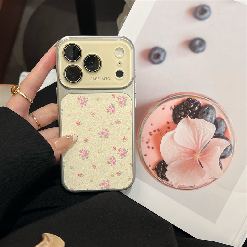 カメラウィンドウ付きフラワーデザインのiPhone 18 1 - Camera Lens Protector のレビューと価格