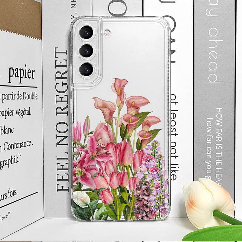 高級感のある生花と鳥柄のクリアスマホケース Oppo Ren - Oppo Reno 12 のレビューと価格